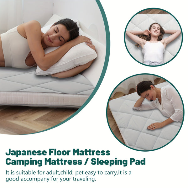 LILYPELLE Portable Japanese Floor Mattress Futon Mattress, 4\
