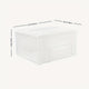  White frame + transparent drawer